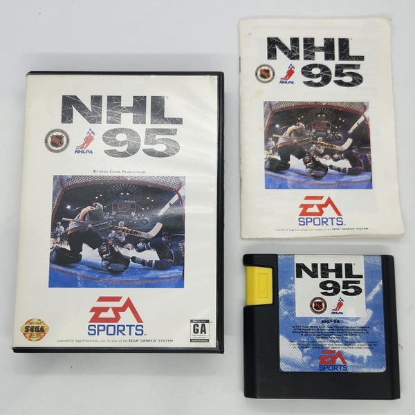 NHL 95 Sega Mega Drive Game + Manual PAL Carousel 1
