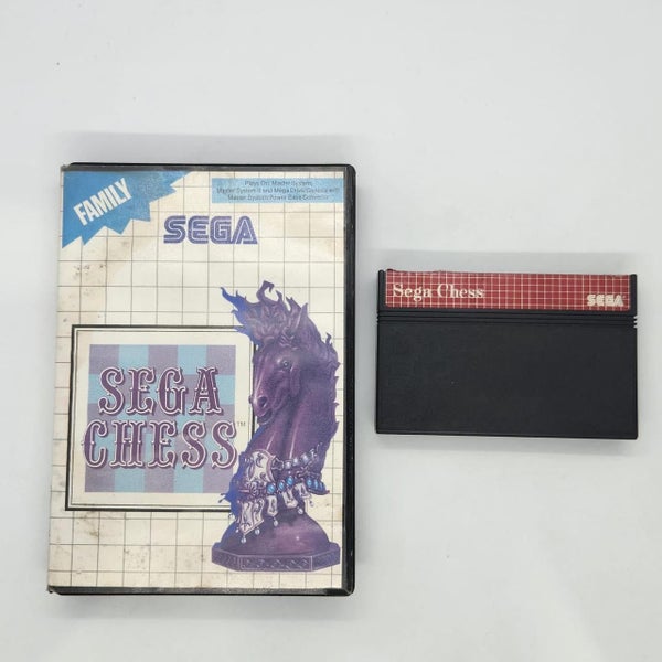 Sega Chess Sega Master System Game PAL Carousel 1