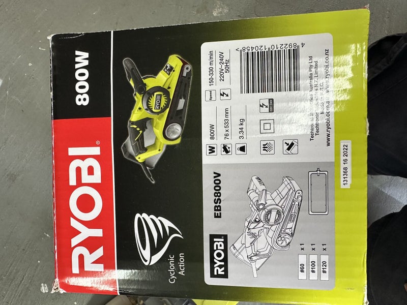 Ryobi 800W Variable Speed Belt Sander Carousel 4