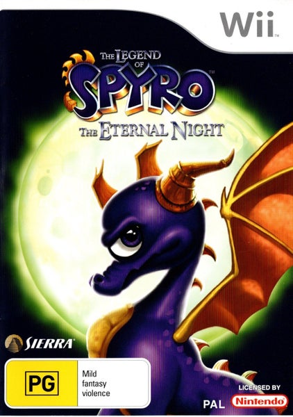 The Legend of Spyro: The Eternal Night Nintendo Wii Game PAL Carousel 1
