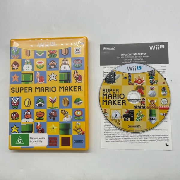 Super Mario Maker Amiibo Collector's Edition Nintendo Wii U Game Carousel 2