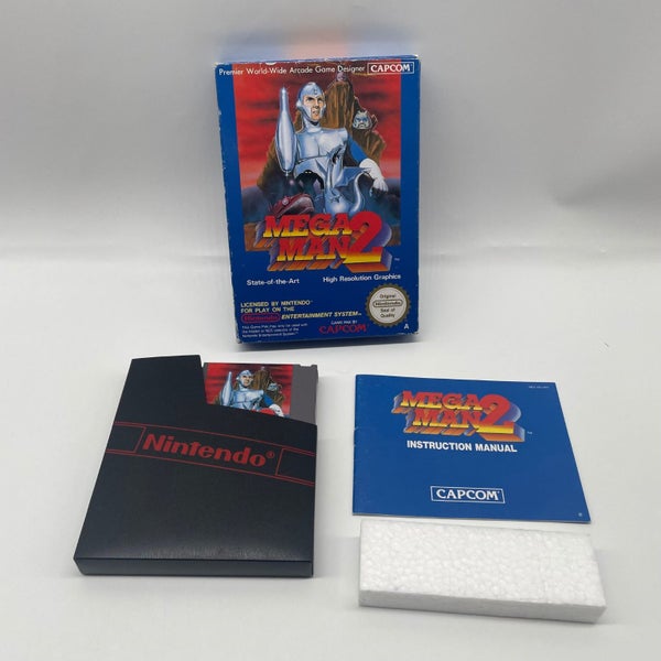 Mega Man 2 II NES Game Boxed Complete with Manual Nintendo Entertainment System Carousel 1
