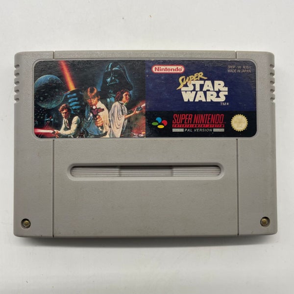Super Star Wars SNES Super Nintendo Entertainment System Game Cartridge Only PAL Carousel 1