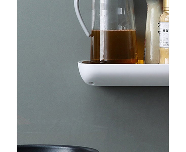 Wall Mounted Storage Rack Ventilated Strong Bearing Modern Srorage She Carousel 2