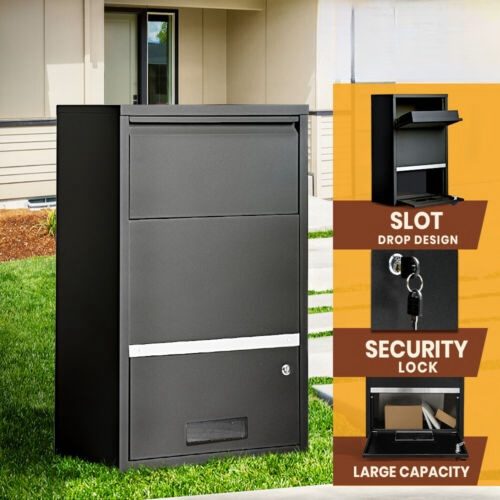 Parcel Post Box Letter Box Package MailBox Security Lock Storage Carousel 1