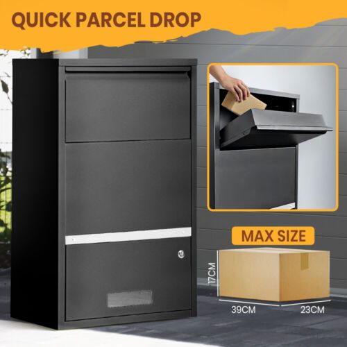 Parcel Post Box Letter Box Package MailBox Security Lock Storage Carousel 2