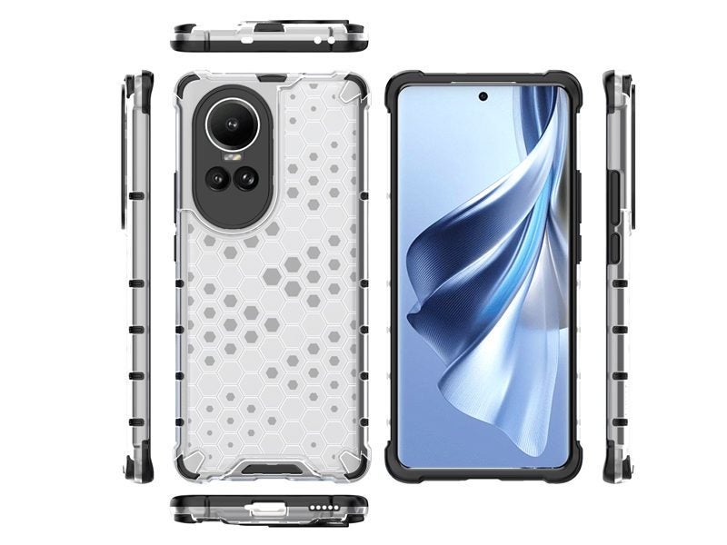 Slim Case Cover for OPPO Reno10 5G & OPPO Reno10 Pro 5G Translucent White Carousel 2