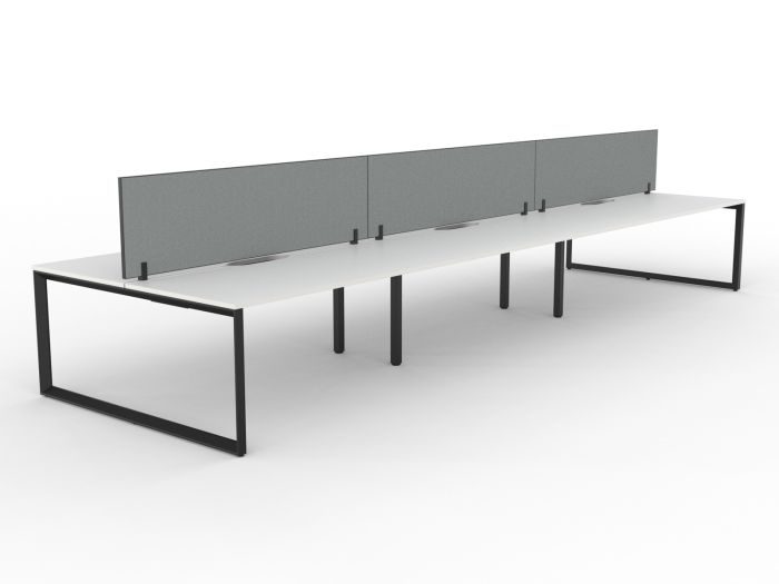 Anvil System Double Sided 6 Person Desk - 1800 x 800 Carousel 2