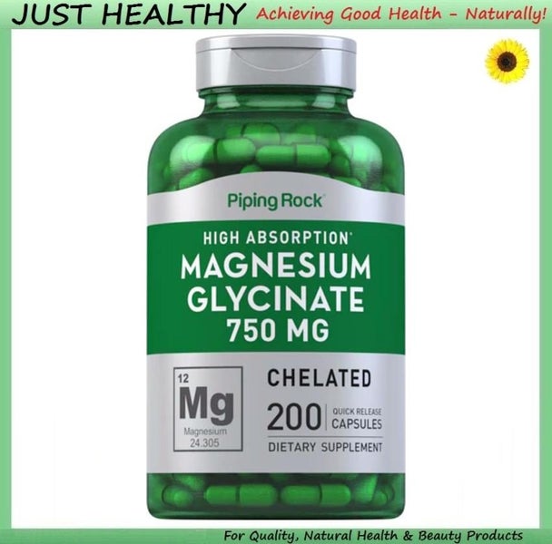 MAGNESIUM GLYCINATE - 750 mg - 200 CAPSULES Carousel 1