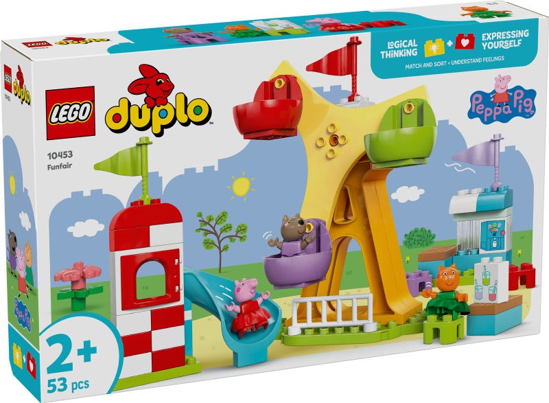 LEGO DUPLO Peppa Pig: Funfair - (10453) Carousel 5