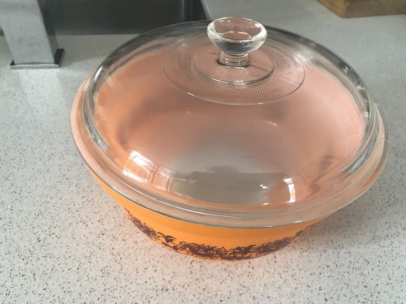 African Fantasy Pyrex Casserole Dish Carousel 2