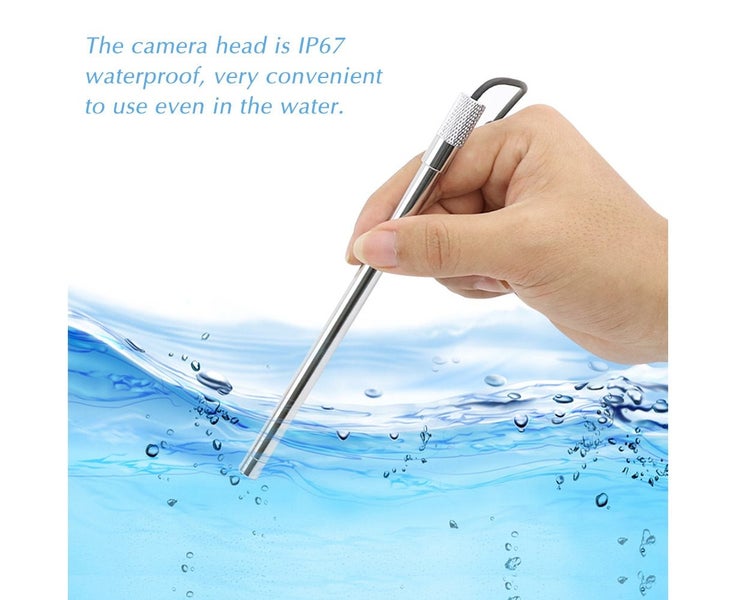 Portable Digital USB Microscope Inspection Magnifier IP67 Waterproof C Carousel 6