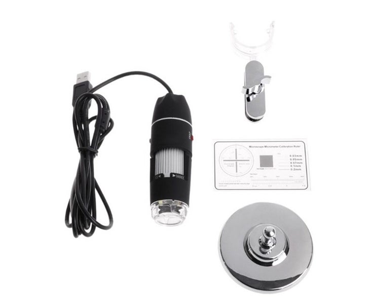 Digital Microscope 1600X USB Charging Handheld Magnifier Endoscope Cam Carousel 2