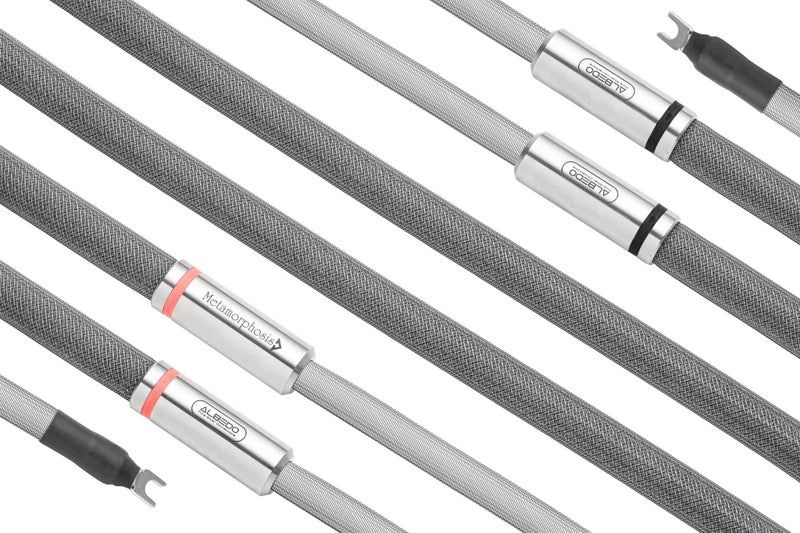 ALBEDO AUDIO Metamorphosis MkII Speaker cables 2.5m *Reference Audio Carousel 3
