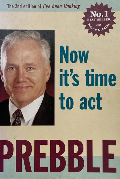 NOW IT'S TIME TO ACT by Richard Prebble 1996 Carousel 1