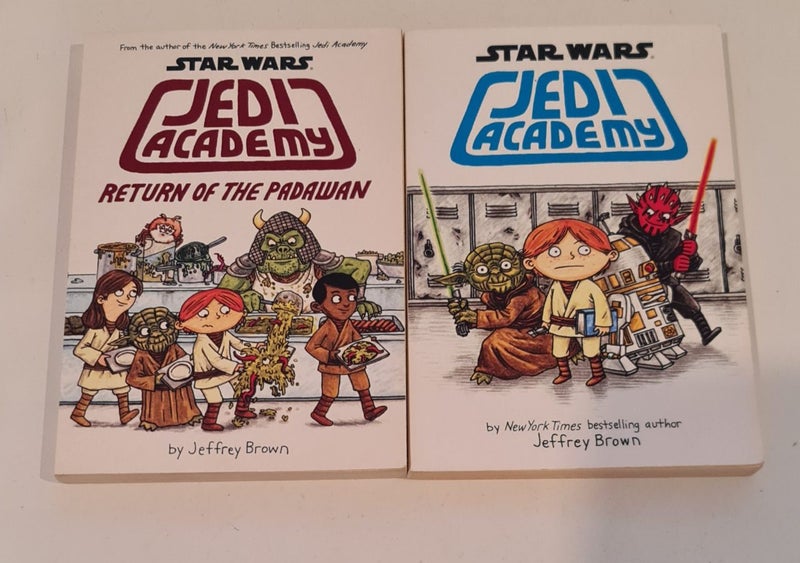 Star Wars Jedi Academy Books x2 ^ Carousel 1