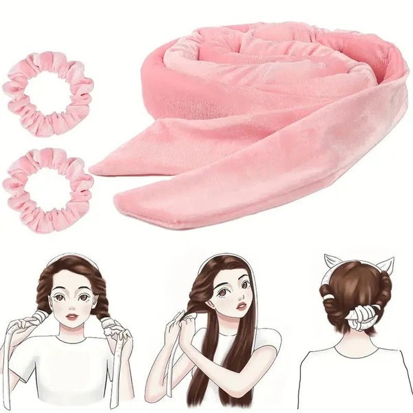 Heatless Hair Curlers Soft Curling Rod Headband for Bouncy Curls Carousel 2
