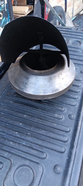 Chimney flue top revolving directional Carousel 2