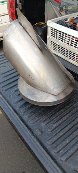 Chimney flue top revolving directional Carousel 1