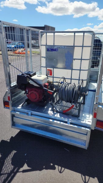 Waterblaster trailer Honda electric start Carousel 2