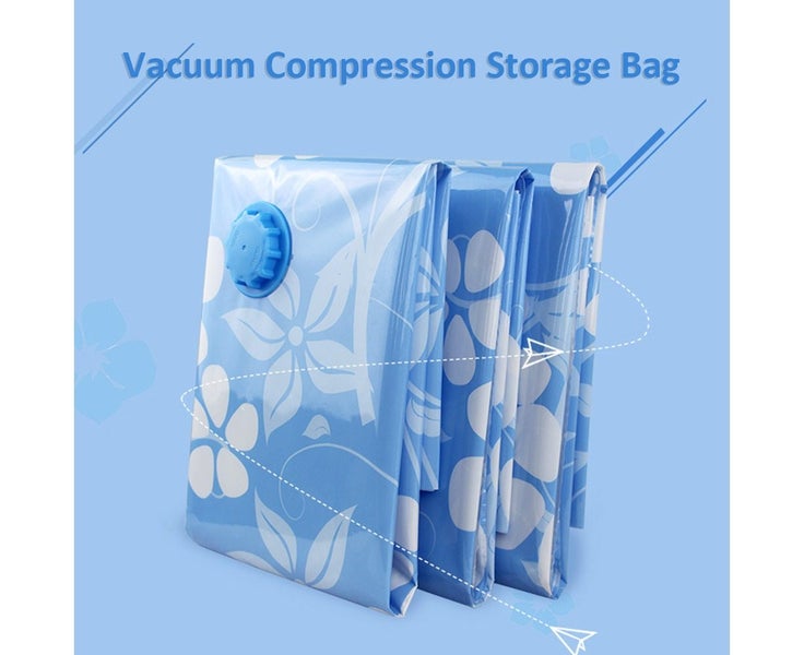 5 Pack Vacuum Bag with Manual Pump Reusable Vacuum Storage Bags Leakpr Carousel 2