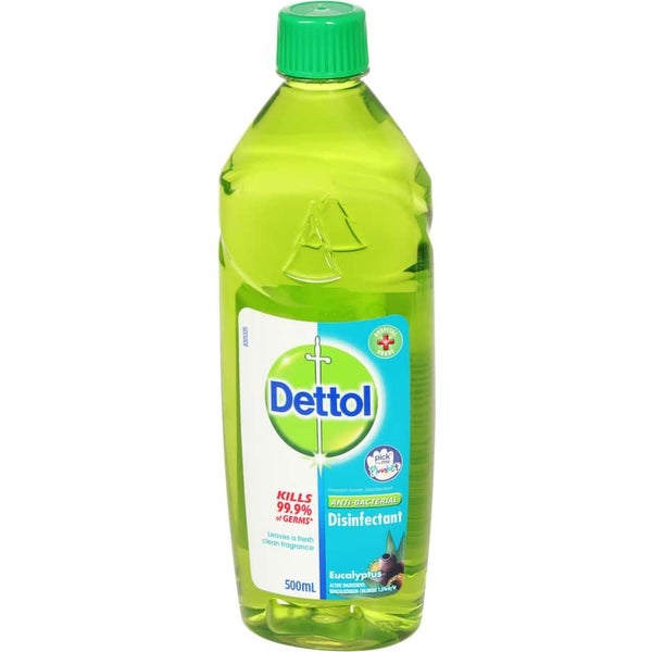 Dettol Antibacterial Disinfectant Cleaning Liquid Eucalyptus 500mL Carousel 1