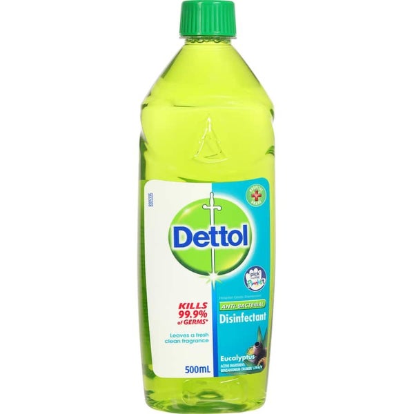 Dettol Antibacterial Disinfectant Cleaning Liquid Eucalyptus 500mL Carousel 2
