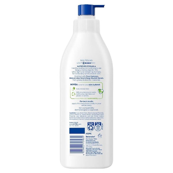 Nivea Body Lotion Aloe & Hydration 400mL Carousel 2