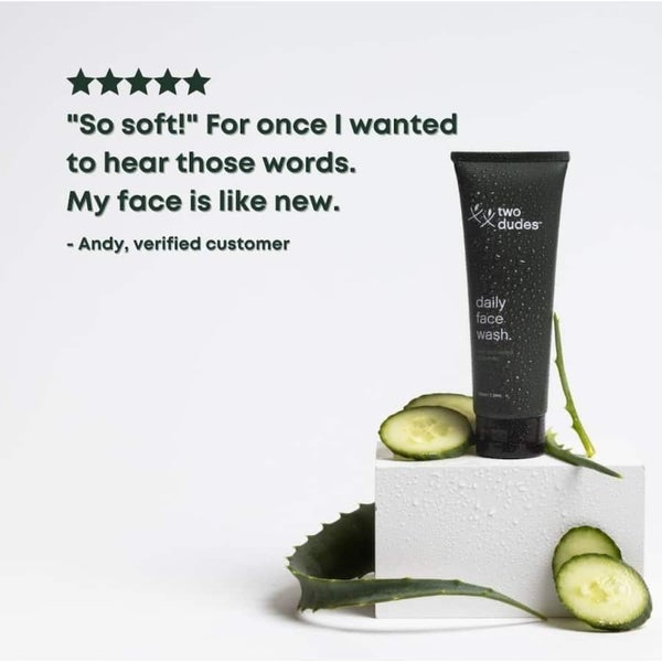 Two Dudes Facial Wash Daily With Activated Charcoal 125mL Carousel 4