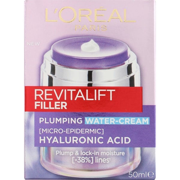 Loreal Revitalift Filler Face Cream Hyaluronic Acid Pluming Water 50mL Carousel 2
