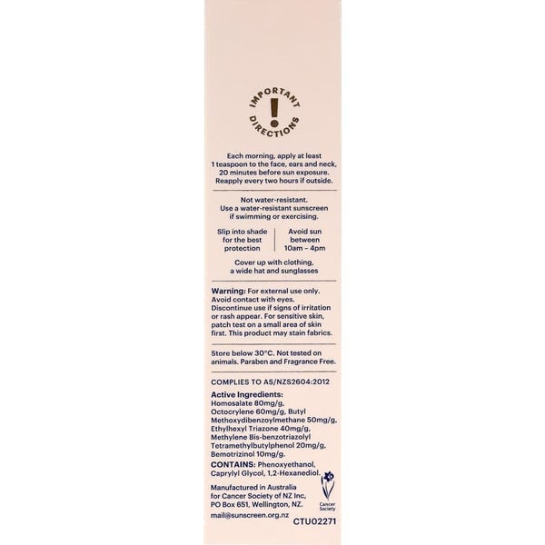 Cancer Society Sunscreen Daily Face 3in1 75mL Carousel 5