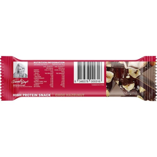 The Lady Bar Protein Bar Choc Hazelnut Carousel 2