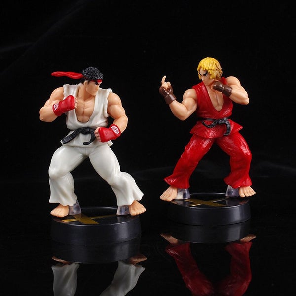 Anime Ken Masters Hoshi Ryu Action - white Carousel 1