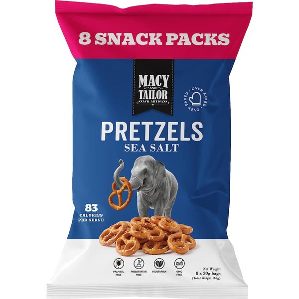 Macy & Tailor Multipack Pretzels Sea Salt Carousel 2