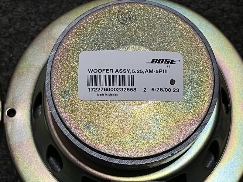 Bose Original subwoofer Carousel 5