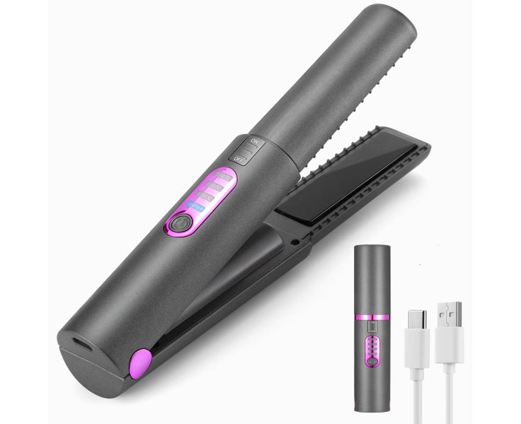 Hair Straightener Upgraded,Cordless Straightener, Portable Flat Iron for Hair Carousel 1