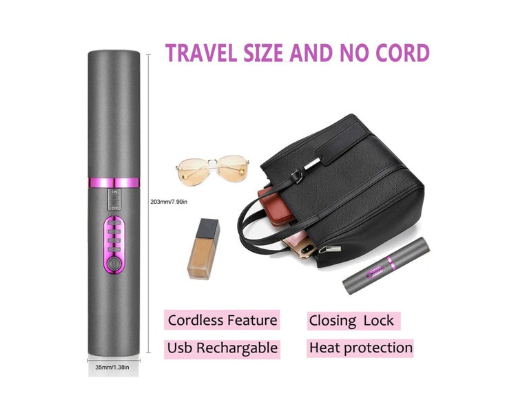 Hair Straightener Upgraded,Cordless Straightener, Portable Flat Iron for Hair Carousel 3