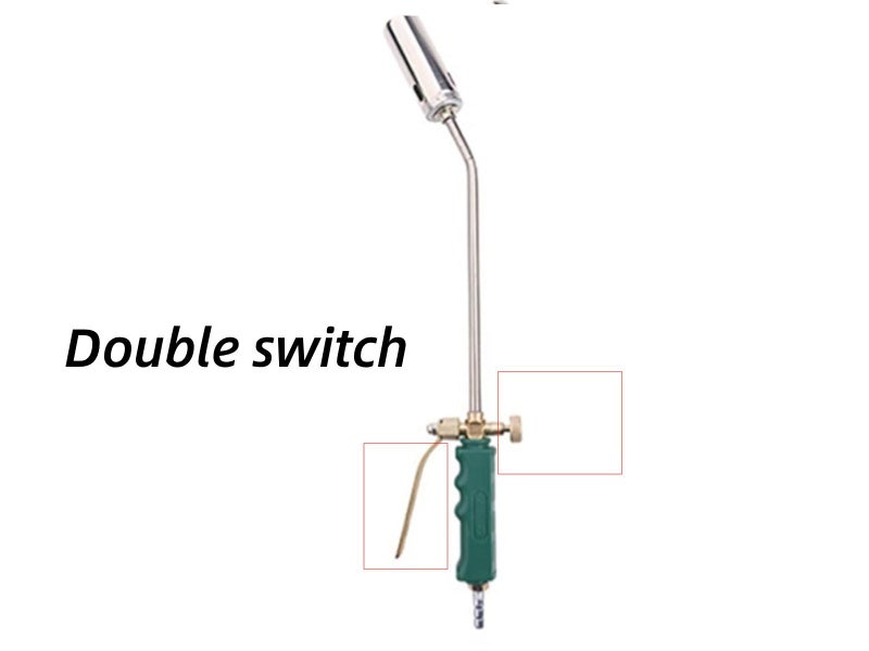 Professional 35mm Liquefied Gas Torch Double Switches Propane LPG Heating Carousel 1