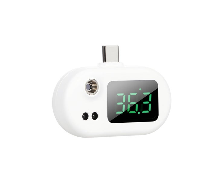 Mini Smart Mobile Phone Thermometer USB Thermometer Smart Forehead Tem Carousel 2