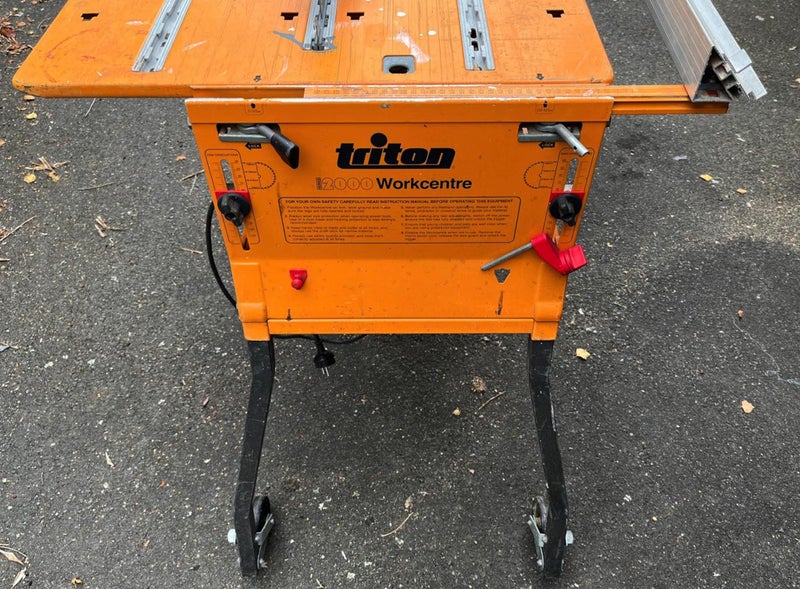 Triton 2000 Workcentre and Triton 235mm Saw plus Triton Dust Collector Carousel 1