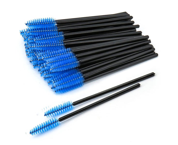 50 Pack Disposable Eyelash Brush Eyebrow Brush Mascara Wands Makeup Ki Carousel 1