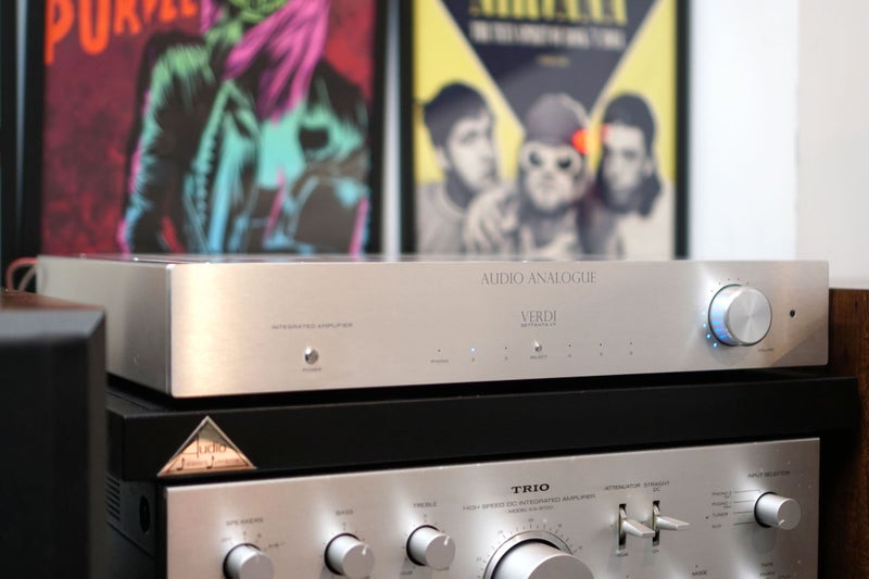 Audio Analogue Verdi Settanta VT Vacuum Tube Hybrid Amplifier Made in Italy Carousel 1
