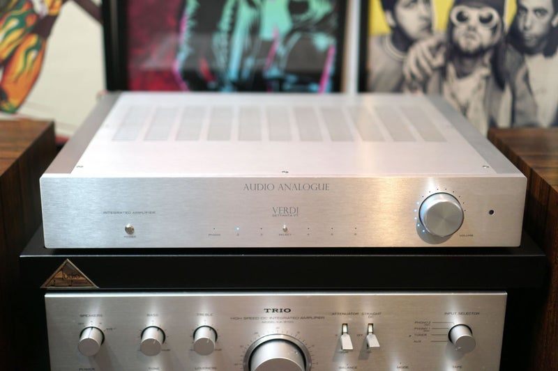 Audio Analogue Verdi Settanta VT Vacuum Tube Hybrid Amplifier Made in Italy Carousel 2