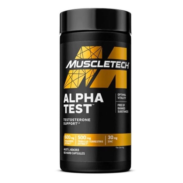 Muscletech AlphaTest 60ct Carousel 1