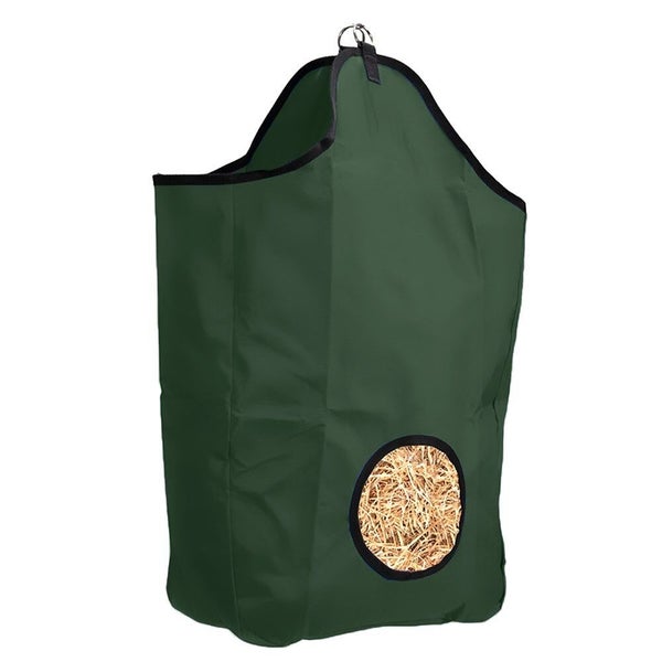 Hay Bag Feeder Hunter Green Horse Cow Alpaca 3 Biscuits Carousel 1