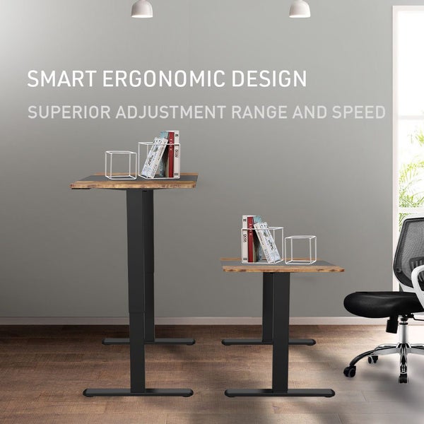 Sit To Stand Up Standing Desk 120X60Cm 72-118Cm Electric Height Adjustable 70... Carousel 2