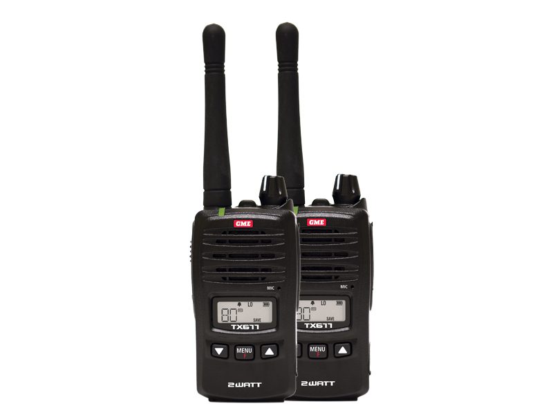 GME TX677 HANDHELD RADIO TWIN PACK Carousel 1