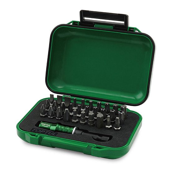 TOPTUL SCREWDRIVER BIT SET 31 PC Carousel 1