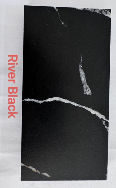 Kitchen Engineered Stone Benchtop - River Black Carousel 2