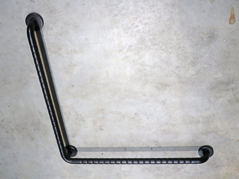 Grab Rail 750mm x 750mm x 90° Matt Black *Second* Was $349 Carousel 2